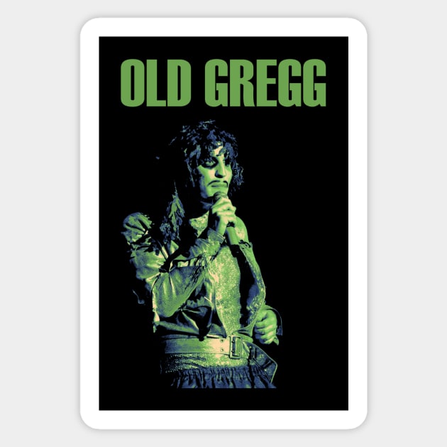 Old Gregg Classic Sticker by demarsi anarsak